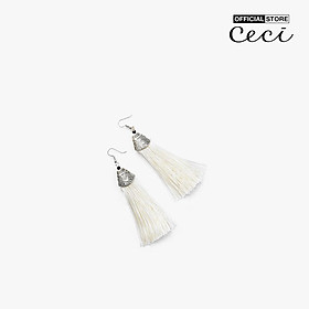 CECI - Khuyên tai nữ dạng thả tua rua thời trang CC1-02000156