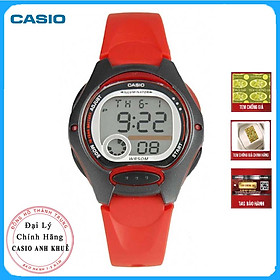 Đồng hồ nữ dây nhựa Casio LW-200-4AVDF