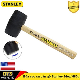 Mua Búa cao su tinh luyên đặc nguyên khối Stanley 24oz/ 680g  độ đàn hồi cao  cán gỗ cứng tự nhiên