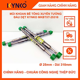 MŨI KHOAN BÊ TÔNG XUYÊN TƯỜNG ĐẦU DẸT KYNKO MKBTXT-25310 CHÍNH HÃNG GIÁ TỐT