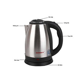 Mua Bình siêu tốc Sanaky 1.8L SNK-18NS   1800W  đế xoay 360 độ  vỏ Inox  xuất xứ:Trung Quốc- Hàng chính hãng