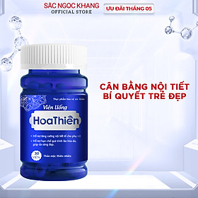 Viên Uống Hoa Thiên Hộp 30 Viên Giúp Đẹp Da Cân Bằng Nội Tiết Tố Cải Thiện Sinh Lý Nữ