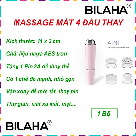Máy mát xa điện tử mini chất lượng cao, massage mắt nâng cơ, chống thâm quầng, giảm bọng mắt (Hàng Chính Hãng)