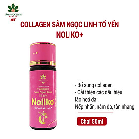 Nước Uống Collagen Noliko Yến Sâm Ngọc Linh Kon Tum K5 Chai 50 ML