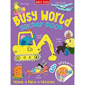 Sách ngoại văn: Busy World Sticker Book