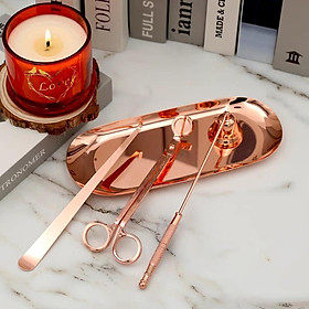 Mua Bộ Chăm Sóc Nến Thơm Phong Cách Cổ Điển  Phụ Kiện Nến Thơm Chuyên Dụng - PK02