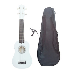 Đàn Ukulele Soprano Woim 35A15 tặng kèm bao vải và capo nâng tông
