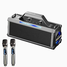 Mua Bộ Loa Karaoke 2 micro công suất cao âm thanh sống động OUTDOOR BUZZER K1 200W Peak Power pin 8000mAh