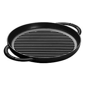 Chảo Gang Nướng Staub – 26cm – Màu Đen