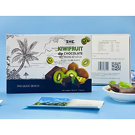 Socola kiwi nhúng hộp 120g SHE Chocolate