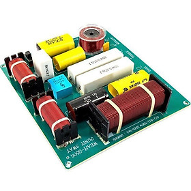 2PCS 300W 3 Way Treble Loa Bass Trung bình Bộ phân tần Bộ lọc chéo