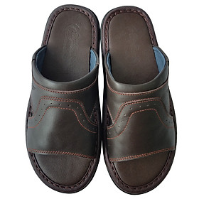 Dép Nam BIGGBEN Da Bò Thật Cao Cấp DN324