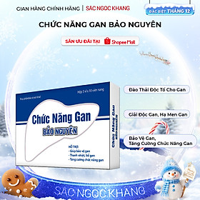 Thực phẩm bảo vệ sức khỏe Viên uống Chức năng gan Bảo Nguyên