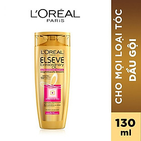 Dầu gội chiết xuất tinh dầu hoa tự nhiên L'Oreal Paris Elseve Extraordinary Oil Ultra Nourishing 130ml