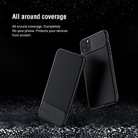 Ốp Nillkin bảo vệ Camera cho iPhone 11/11 Pro/11 Pro Max - Nillkin Camshield nắp đậy bảo vệ Camera Hàng nhập khẩu