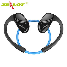 Tai nghe không dây ZEALOT H6 BT5.0 Âm thanh nổi chống nước có mic-Màu xanh dương