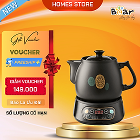 Mua Ấm Sắc Thuốc Hãm Trà Bear SB-AST35 Dung Tích 3.5L Công Suất 500 W - Hàng Chính Hãng