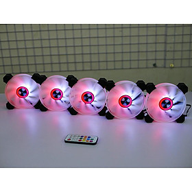 Mua BỘ FAN LED RGB 2 MẶT RGB + HUB + REMOTE