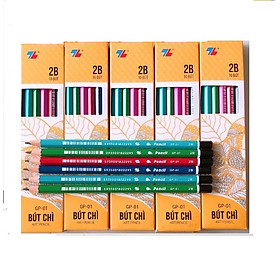 Hộp 10 bút chì gỗ thiên long gp-01