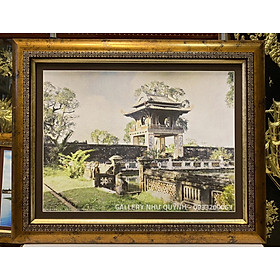 Mua Tranh in dầu : KHUÊ VĂN CÁC - VĂN MIẾU QUỐC TỬ GIÁM