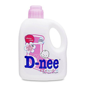 Nước giặt xả quần áo D-nee Honey Star Hồng 960ml