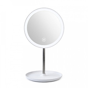Fashion LED Light Makeup Mirror Table Lamp 360° Rotation Brightness Adjustable Beauty Cosmetic Mirror