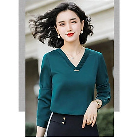ÁO SƠ MI CỔ SẾP LY THỜI TRANG BY6373