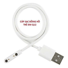 Dây sạc Cáp sạc Nam châm Đồng hồ Thông minh Q12 / Z66 / S12 / S2 / Q15 và các mẫu chống thấm nước khác - Hàng nhập khẩu - Giao Màu Ngẫu Nhiên