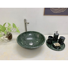 Mua LAVABO ĐÁ TỰ NHIÊN - LAVABO TRÒN MỎNG - BST40