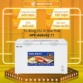 Mua Tủ đông Hòa Phát HPF AD6352.T1 1 ngăn 2 cánh kính  352 L- Hàng chính hãng( Chỉ giao HCM)
