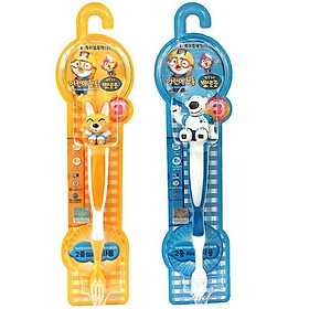 Bàn chải đánh răng Pororo BabyPark Hàn Quốc cho bé (combo cho bé trai)
