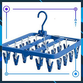 Mua -  GIẢM GIÁ ĐẶC BIỆT  - Khung phơi 24 kẹp xoay 360 độ LAUNDRY NỘI ĐỊA NHẬT BẢN