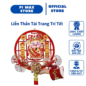 Liễn Thần Tài Lắc Đầu Trang Trí Tết Cầu May Mắn , Tài Lộc