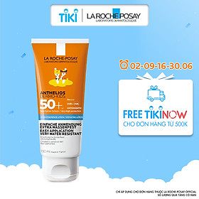 Kem Chống Nắng Dạng Sữa Cho Trẻ Em La Roche-Posay Anthelios Dermo Kid SPF 50+ UVB & UVA (100ml)