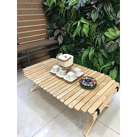 1. Bàn gỗ xếp dã ngoại KL22VN00L – size M