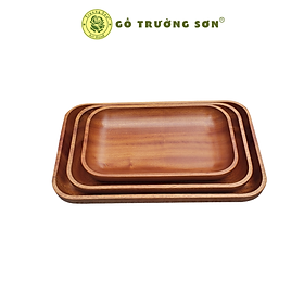 Mua Khay Gỗ Bàn Ăn Chữ Nhật Xà Cừ - Dùng Đựng Thức Ăn  Decor Trang Trí  Chụp Ảnh - Đồ Gia Dụng Gỗ Trường Sơn