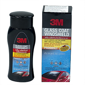 Hình ảnh Phủ nano kính xe ô tô 3M 200Ml (Tặng kèm khăn + găng tay Nilong)