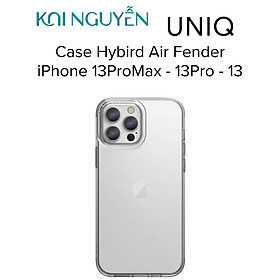 Ốp lưng uniq hybrid air fender dành cho iphone 13promax/13pro/13, nhiều màu - hàng chính hãng