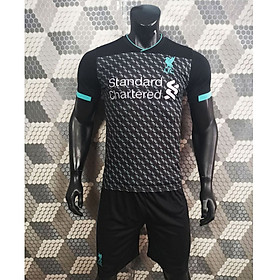 Đồ Đá Banh Mới Nhất 2019 - CLB Liverpool Đen Xanh
