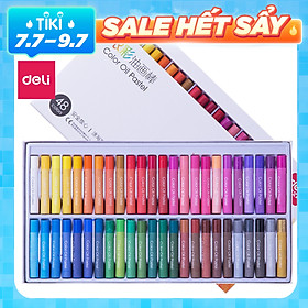 Bút Sáp Dầu Chuyên Nghiệp Deli - Hộp Giấy - 24/36 Màu - 72087 / 72088