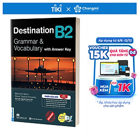 Hình ảnh Destination B2 Grammar and Vocabulary (Kèm Đáp Án) Tặng Audio và bài tập thực hành MCBooks