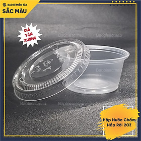 Mua 100 Hộp đựng nước chấm  gia vị  nước sốt tròn 1OZ  2OZ nắp rời