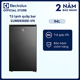 [Nhập CECAMP110KD1 giảm 110K] Tủ lạnh quầy bar Electrolux UltimateTaste 300 94 lít - EUM0930BD-VN - Ngăn lạnh riêng biệt, trữ thực phẩm lạnh hơn, nhỏ gọn tiện lợi [Hàng chính hãng]