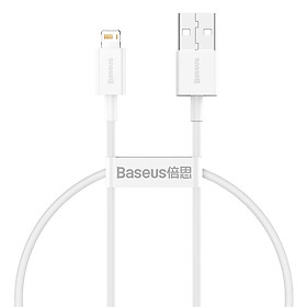 Cáp sạc Ln Baseus Superior Series Fast Charging Data Cable cho iPhone/ iPad (2.4A, 480Mbps, Fast charge, ABS/ TPE Cable) (Hàng chính hãng)