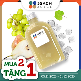 Nước Ép Lê Mix Nho Nguyên Chất 3S Chai 250ML