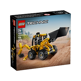 Đồ Chơi Xe Máy Đào Và Máy Xúc Kết Hợp LEGO TECHNIC 42197 (104 chi tiết)