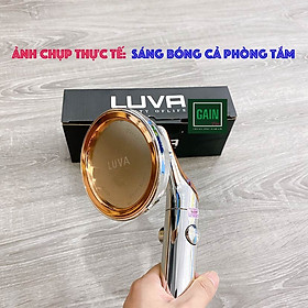 Vòi hoa sen Luva VS6, đường kính bát sen 11cm, Bật/Tắt trực tiếp trên vòi sen, hàng chính hãng