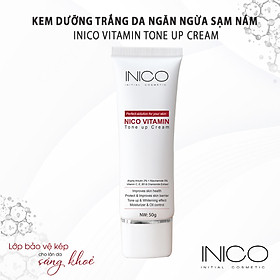 KEM DƯỠNG ẨM TRẮNG DA NGĂN NGỪA SẠM NÁM – INICO VITAMIN TONE UP CREAM