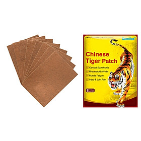 8pcs Tiger   Joint Neck  Herbs Patch Sticker for Back