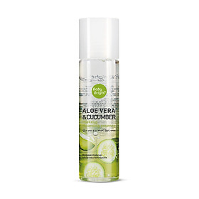 Nước tẩy trang lô hội dưa leo Baby Bright Aloe Vera & Cucumber Make up Cleansing Essence 100ml